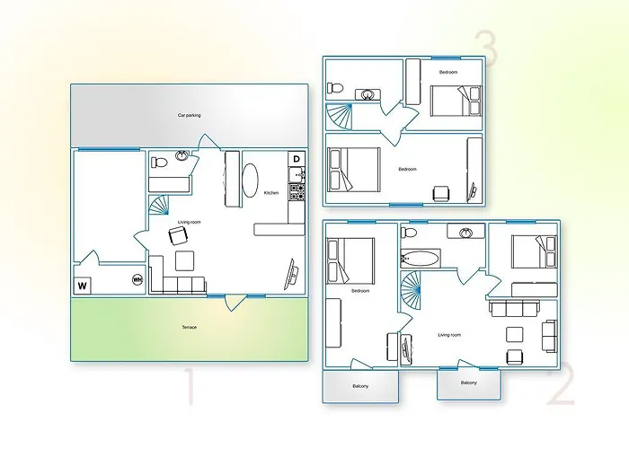 Apartment Family With Terrace *